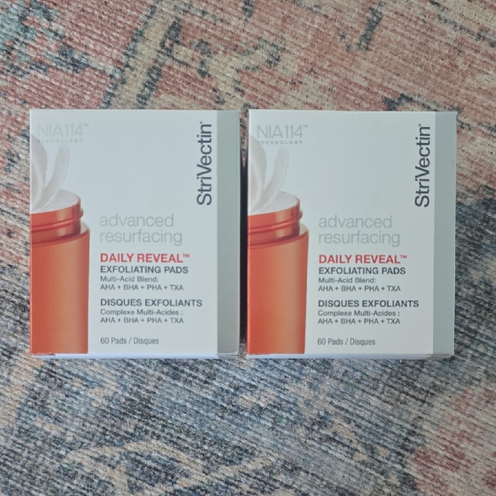 StriVectin Advanced Resurfacing Pads 2 Boxes. Price Listed Is Per Box.
